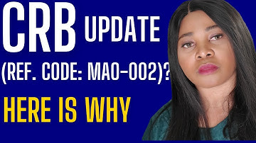 CRB UPDATE: Ref . Code MAO-002 for CRB Erro on CRA (Canada Revenue Agency) Website