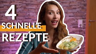 Schnelle Rezepte für den Feierabend | Zubereitung unter 15 Min! | Rezepte schnell und einfach