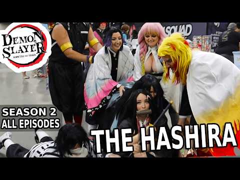BEST OF KEEPING UP WITH THE HASHIRA - SEASON 2 || DEMON SLAYER