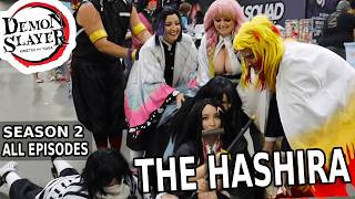 BEST OF KEEPING UP WITH THE HASHIRA - SEASON 2 || DEMON SLAYER