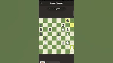 chess daily puzzle solved #chess #checkmate #puzzle #win #shorts #chesstricks #chesstraps 1 Sep 2024