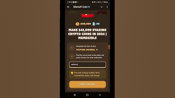 Make $45,000 staking crypto coins in 2024 | MEMEGIRLS Video code