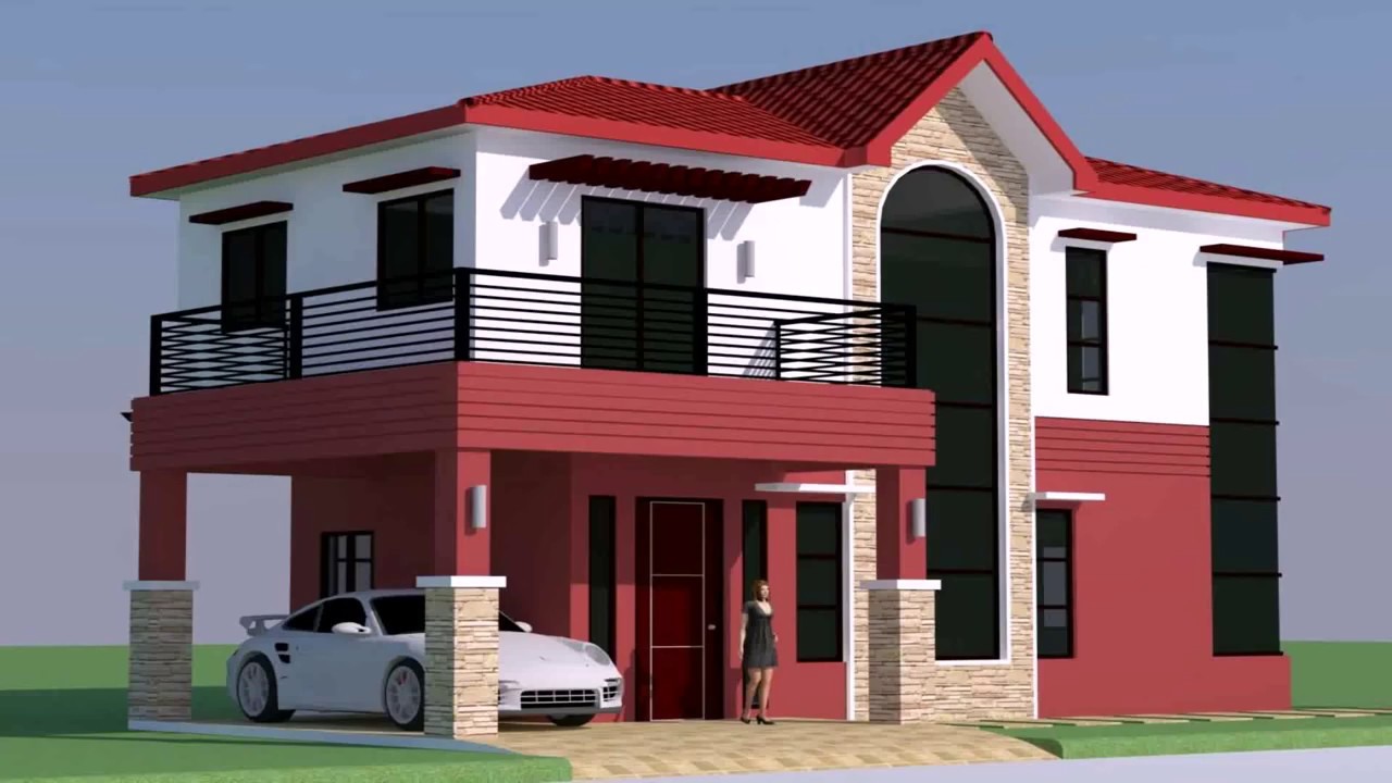 Low Cost 2 Storey House Design Philippines YouTube