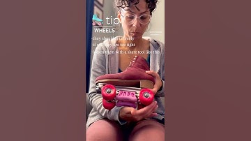 Skate Tip 🛼 #tips #tipsandtricks #skates #rollerskating #wheels #quadskates #learn #rollerskating