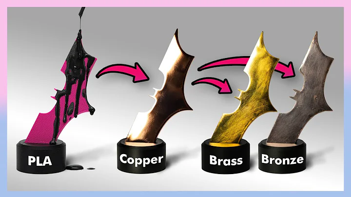 Electroplating 3D Prints to Brass & Bronze | FULL TUTORIAL