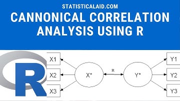 How to find Cannonical Correlation using in R | Cannonical correlation analysis- statisticalaid.com