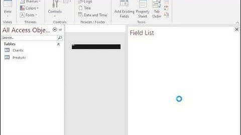 Access: Creation Formulaire   2 tables