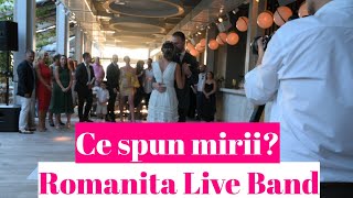 Romanita Live Band❌ CE SPUN MIRII?❌Formatie nunta❌LIVE Trupa Cover❌Wedding Band❌100% Live SHOW Resimi