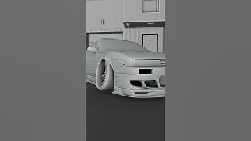 viewport vs render #cgi #vfx #blendergameengine #automobile