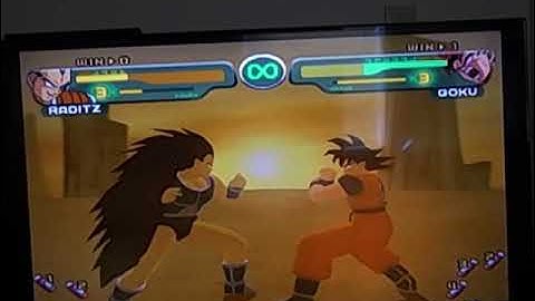 Dragon Ball Z Budokai(Gamecube)-Raditz vs Goku V