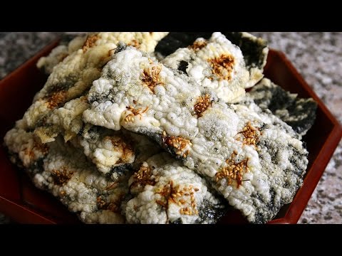 Korean seaweed chips (Gim-bugak: 김부각)