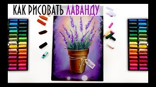 КАК ЛЕГКО НАРИСОВАТЬ ЛАВАНДУ ПАСТЕЛЬЮ КАК ЛЕГКО НАРИСОВАТЬ ЛАВАНДУ ПАСТЕЛЬЮ