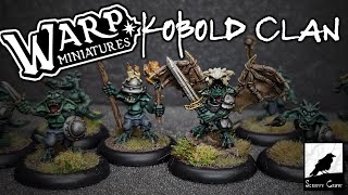 Kobold Clan - Multipart Kobolds from Warp Miniatures Digital Worksop @ScruffyCrow