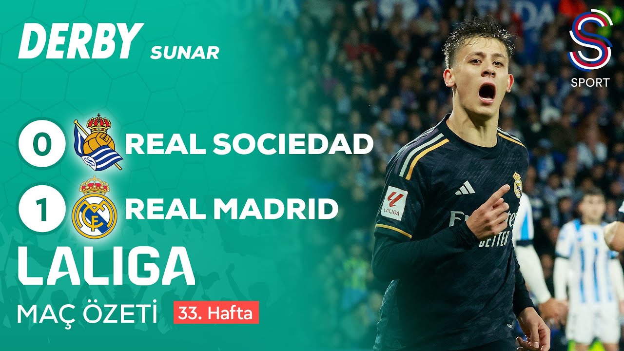 Real Sociedad - Real Madrid (0-1) - Maç Özeti - LaLiga 2023/24