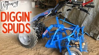 The Spedo Potato Digger For The Bcs Tractor