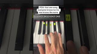 Pov That One Song Everyone Knows But Doesnt Know The Name...