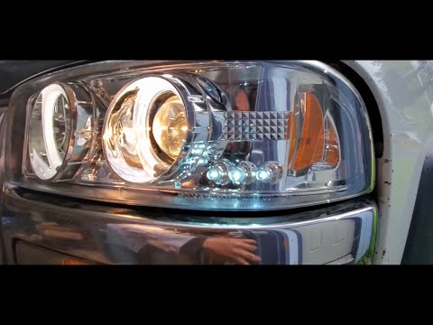 How to install Halo Projector Headlights on an older GMC/Chevy Pickup