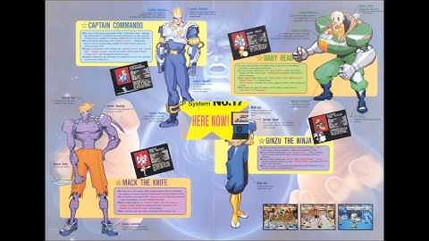 Captain Commando (Arcade): 27 - CONTINUE / 28 - GAME OVER