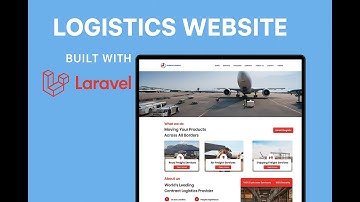 Laravel Logistics Website  Tracking, Google Maps, Branch Management, Email Notifications & More