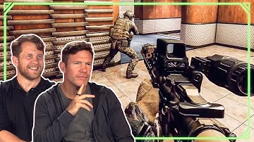 Combat Veteran Reacts to Realistic Shooter Games | Total Recoil