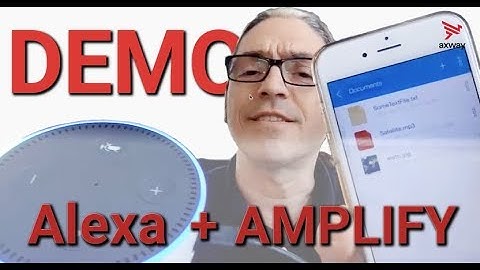 Demo | Using Axway AMPLIFY to Power Amazon Alexa