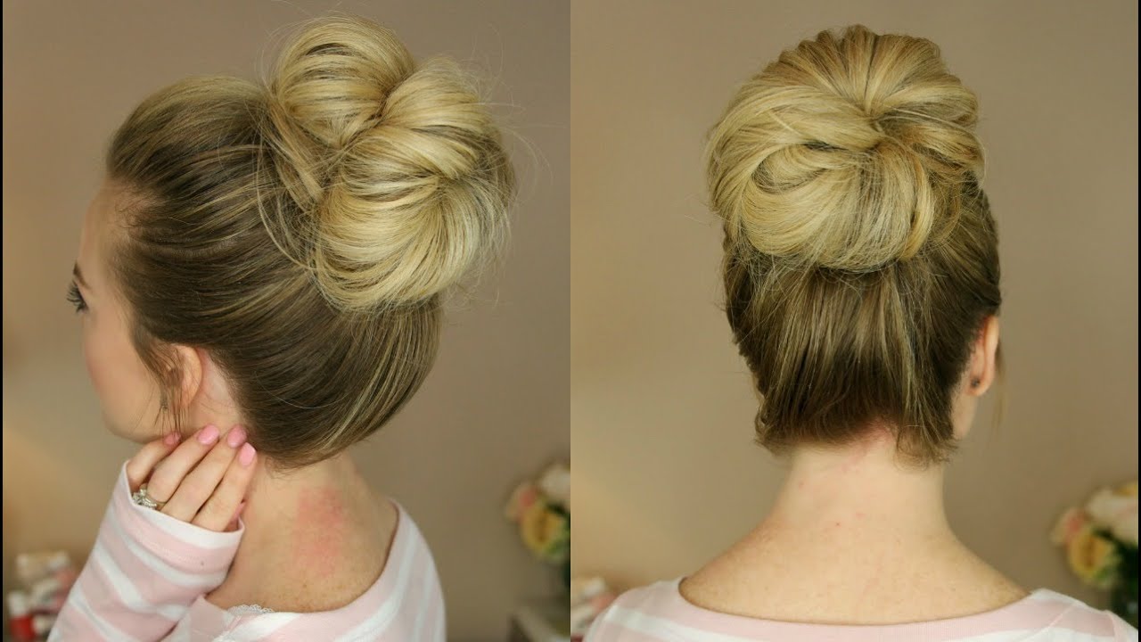 3 Easy Messy Buns  Missy Sue - YouTube