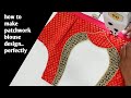 Designer Blouse Design Cutting And Stitching Back Neck Blouse Designs | Blouse Ki Design