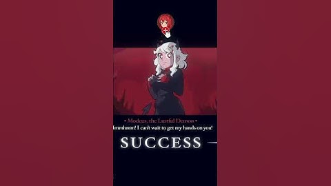 Are you ready to be with Modeus? #helltaker #modeus #games #animation