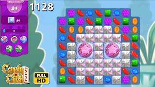 CANDY CRUSH SAGA Level 1128 [NO BOOSTER] GAME PLAY FULL HD
