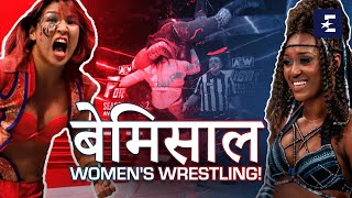 AEW Women's Wrestling | Queen Aminata in Action Against Kris Statlander & Hikaru Shida - Eurosport