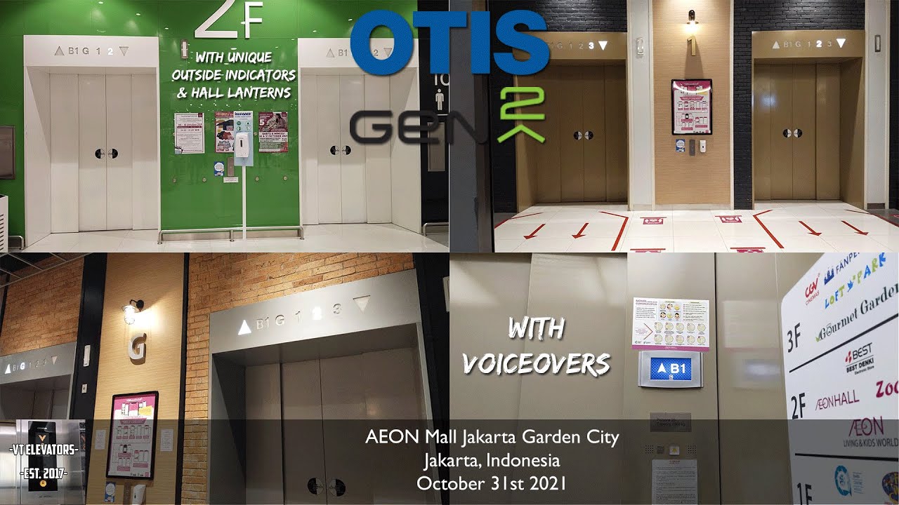OTIS Gen2 Lifts - AEON Mall Jakarta Garden City