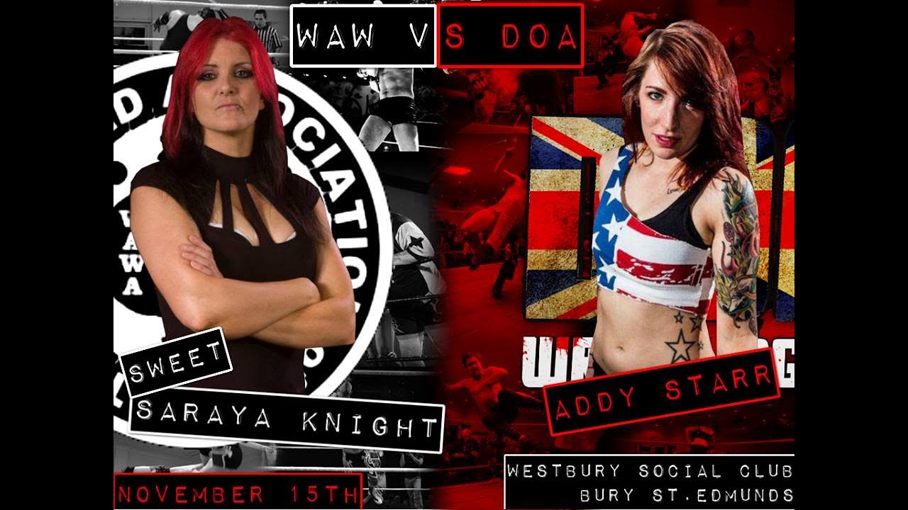 DOA FLASHBACK: Saraya Knight vs. Addy Starr - WAW vs DOA Collision Course (2014)