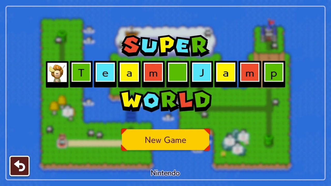 Super TEAM JAMP World 1! Super Mario Maker 2!