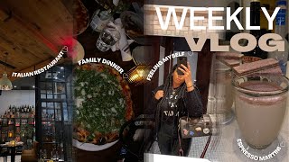 WEEKLY VLOG: GOING OUT +ESPRESSO MARTINI + VISION BOARD GOALS+ MINI HAUL&amp; MORE | FATOUU SOW