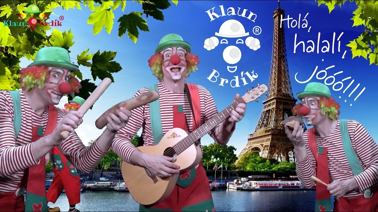 🎧Klaun Brdík - Holá, halalí, jóóó!!!  (oficial klip) Děti, zpívejte se mnou! Kids Song