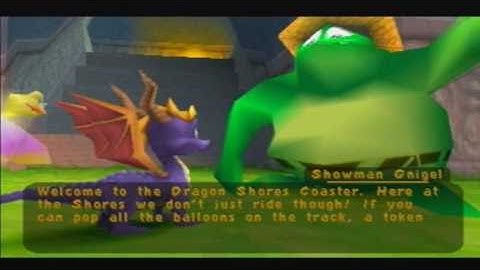 Spyro 2 Gateway to Glimmer Walkthrough Part 43 - Dragon Shores [1-1]
