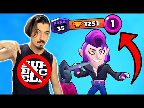 LEVEL BASMAK YASAK! 1 SEVİYE 35 RÜTBE YAPMAK ? Brawl Stars