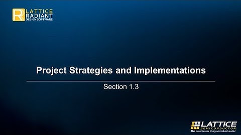 Radiant Video Series 1.3: Project Strategies and Implementations