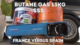 Cheapest Gas in Europe? - Spain versus France | Butane + Campingaz screenshot 3