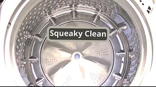 CLEAN your WASHING MACHINE like THIS & Say Byebye to Mold, Gunk, Grime, Scum, Brown flakes & Stench