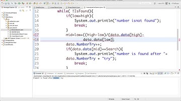 047 Interpolation Search implementation in Java