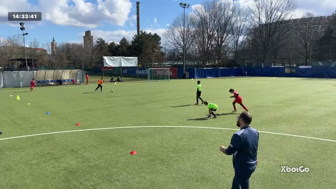 Lucento vs centrocampo secondo tempo