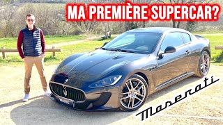 MA PREMIÈRE SUPERCAR? Maserati Granturismo MC Stradale !