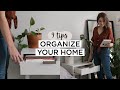 Minimalist Home ORGANIZATION Tips | 9 Habits For A Clean + Organized Home