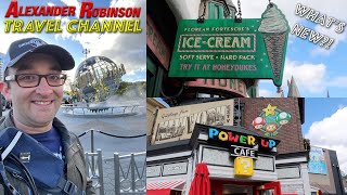 What's New At UNIVERSAL STUDIOS HOLLYWOOD | POWER-UP CAFE, FLOREAN FORTESCUE'S, STUDIO TOUR Updates!