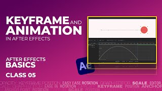 Keyframe And Animation in Adobe After Effects | After Effects For Beginners Class 05