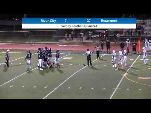 River City High School Varsity Football Vs. Rosemont. Homecoming Game!