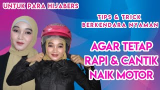 Tutorial pashmina naik motor #hijab naik motor supaya tetap rapi#hijabers #tutorialpashmina