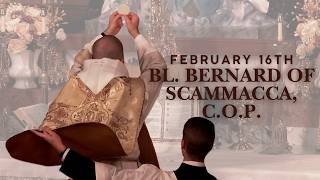 Traditional Latin Mass Live | Bl. Bernard of Scammacca, C.O.P.