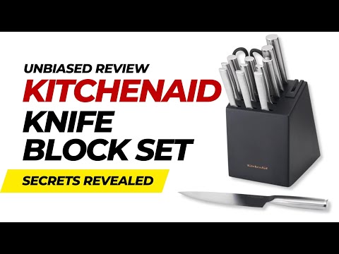 Mind Blowing Review of the KitchenAid Gourmet Knife Set: You Won't Believe  What These Knives Can Do! 